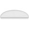 Ekena Millwork Elliptical Sunburst Architectural Grade PVC Combination Pediment, 82"W x 27-3/8"H x 2-3/4"P PEDPC082X275ELL01 - alternate 6